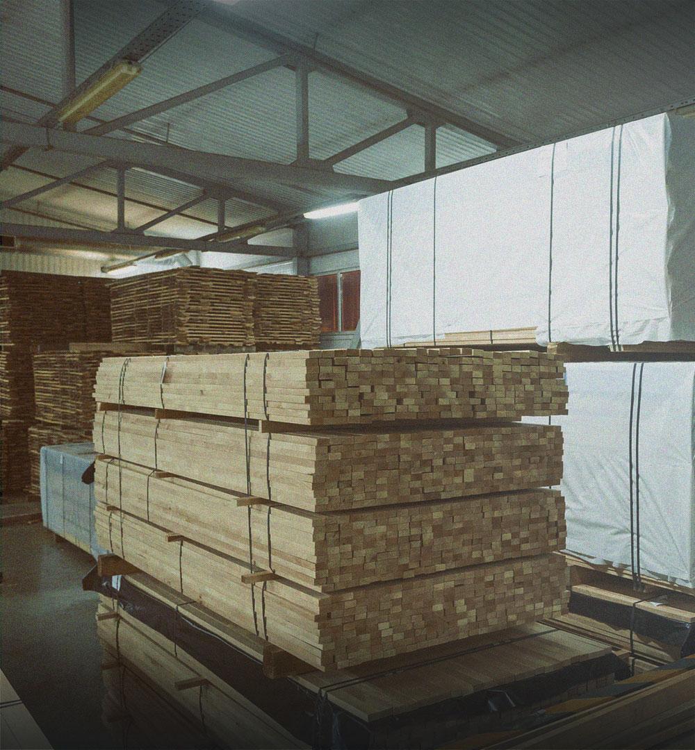 Timber processing production facilities 
